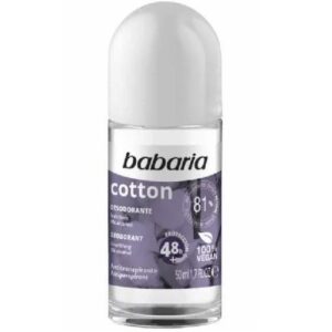 رول ضد تعریق باباریا ضد حساسیت مدل Cotton حجم 50 میلی لیتر