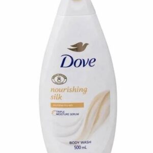 شامپو بدن داو کرمی Nourishing Silk حجم 500 میلی لیتر
